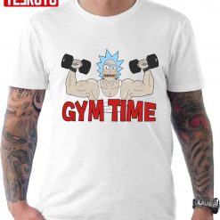 Jacked Rick Gym Time Unisex T-Shirt