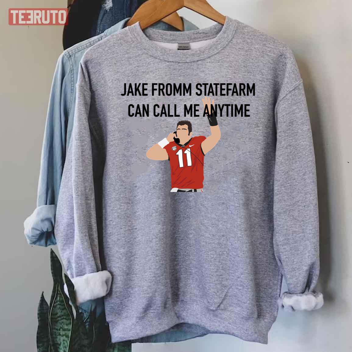 Jake Fromm Statefarm Call Me Anytime Unisex T-Shirt