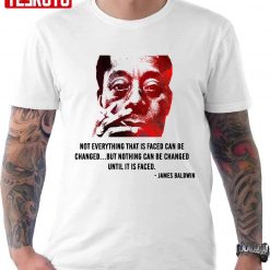 James Baldwin Quote Black History Month Unisex T-Shirt