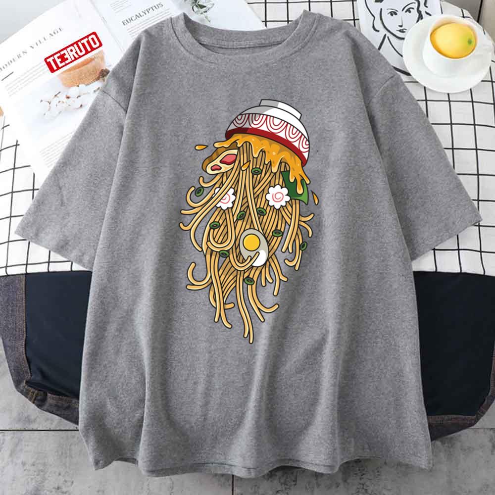 Jellyfish Ramen Art Unisex T-Shirt