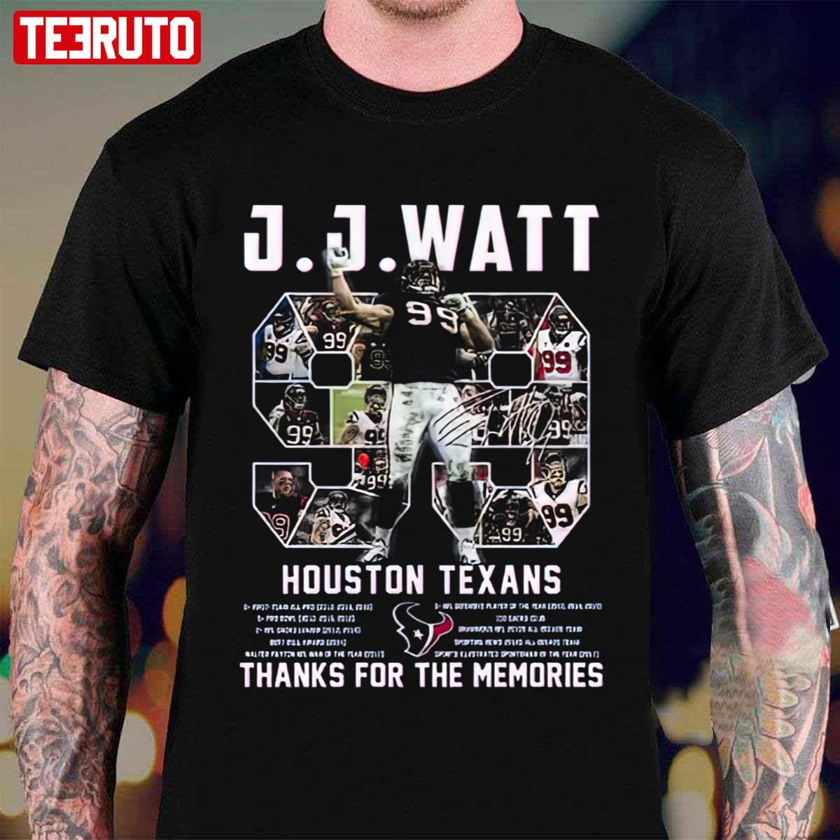 J J Watt T-Shirts for Sale