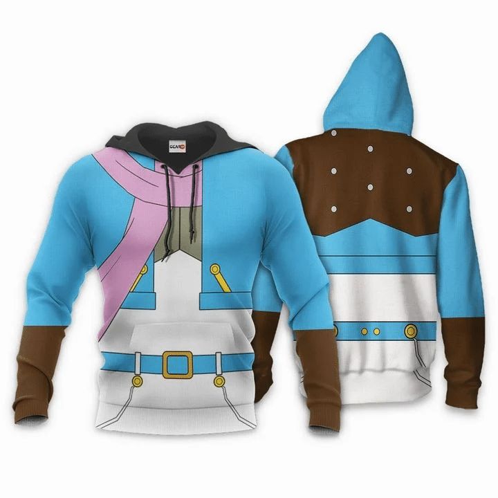 Jojos Bizarre Adventure Caesar Anthonio Zeppeli Anime Manga 3d Zip Hoodie