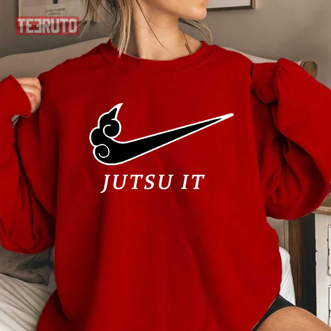 Jutsu It Easy Nike Logo Naruto Anime Unisex Sweatshirt
