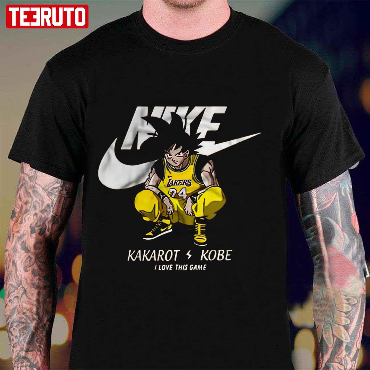 Kakarot Kobe Nike Logo I Love This Game Unisex T-Shirt