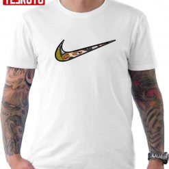 Kakashi Eyes Nike Logo Unisex T-Shirt