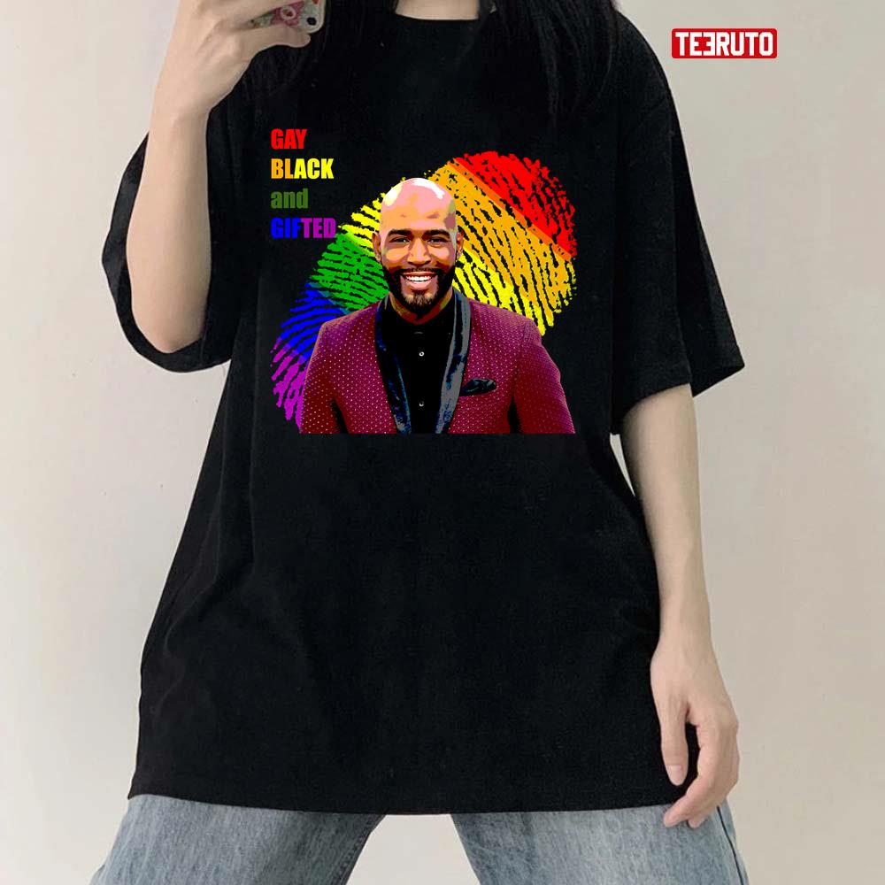 Karamo Brown Rainbow Finger-Print Unisex T-Shirt