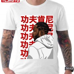 Kendrick Lamar Kung Fu Japanese Background Unisex T-Shirt