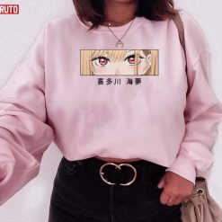 Kitagawa Marin Eyes Anime Aesthetic Harajuku Japanese Unisex Sweatshirt