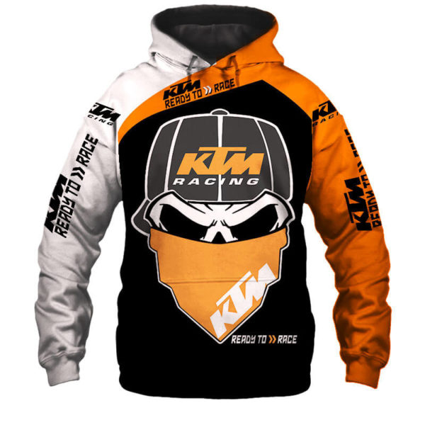 KTM Ready To Race Skull Ktm Racing Nice Gift Home Decor Rectangle Area ...