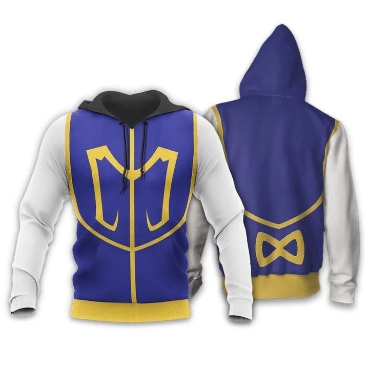 Kurapika Hunter X Hunter Anime Manga 3d Zip Hoodie