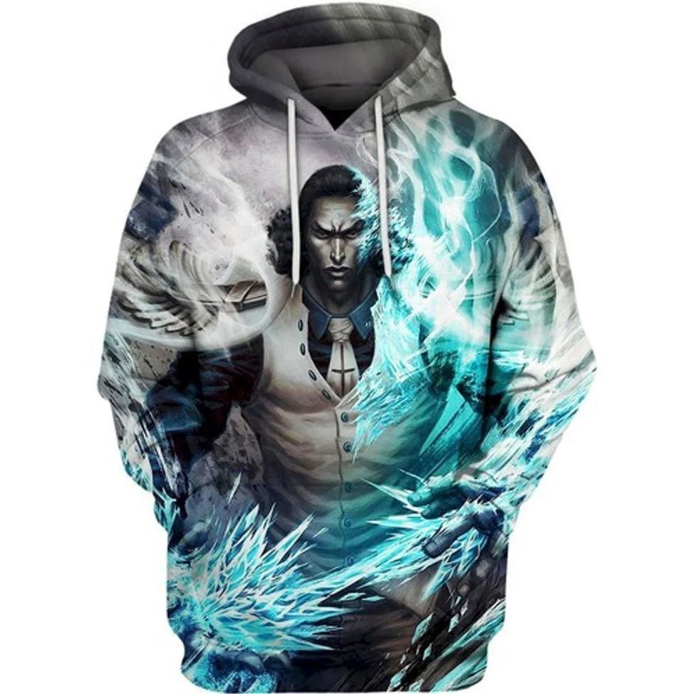 Kuzan Frozen One Piece Full 3d Hoodie