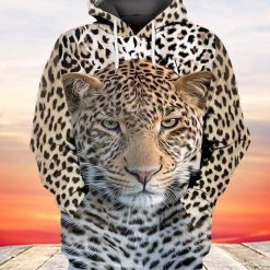Leopard Print Full Printing 3d Hoodie