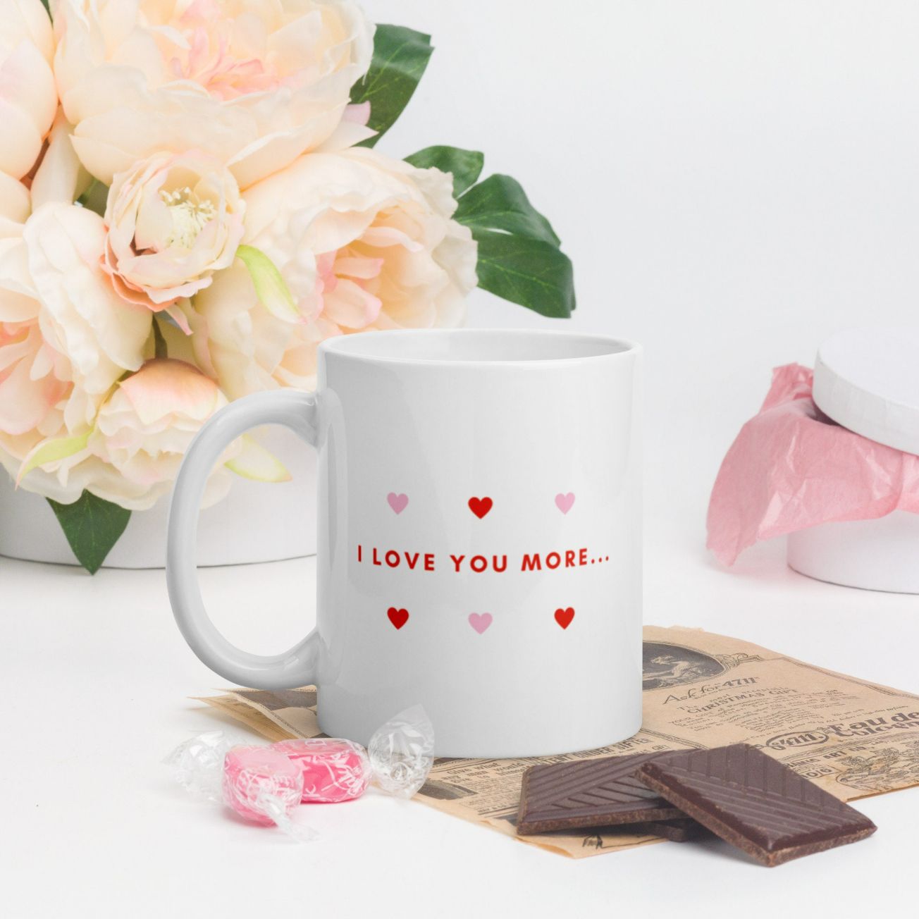 Love You More Mug – Valentines Day