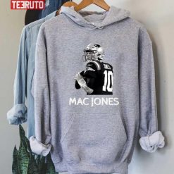 Mac Jones Attack Football Unisex Hoodie