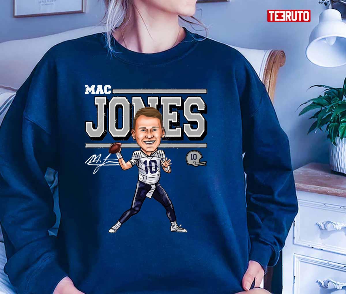 Mac Jones Cartoon Unisex T-Shirt - Teeruto