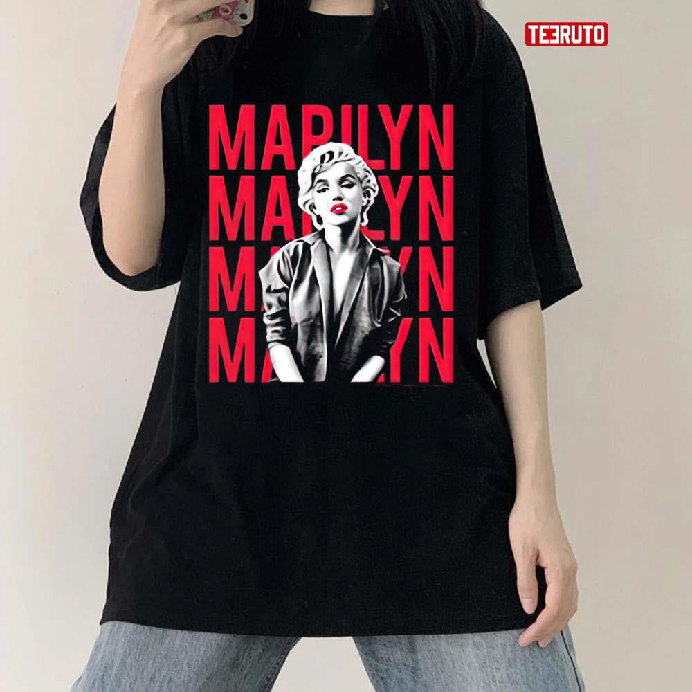 Marilyn Monroe Name Unisex T-Shirt