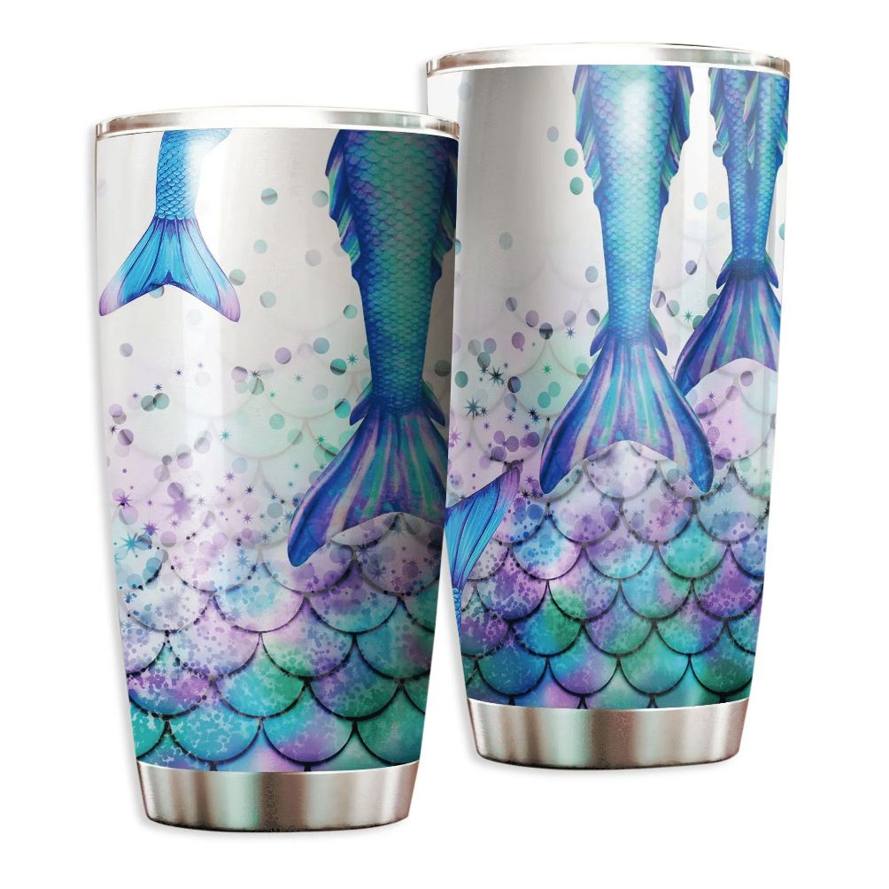 Mermaid Song For You Ocean Gift For Lover Day Travel Tumbler - Teeruto