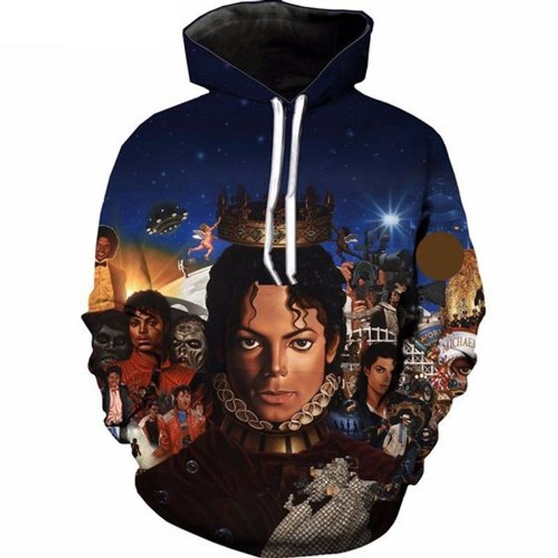 Michael Jackson King Universe 3d Hoodie