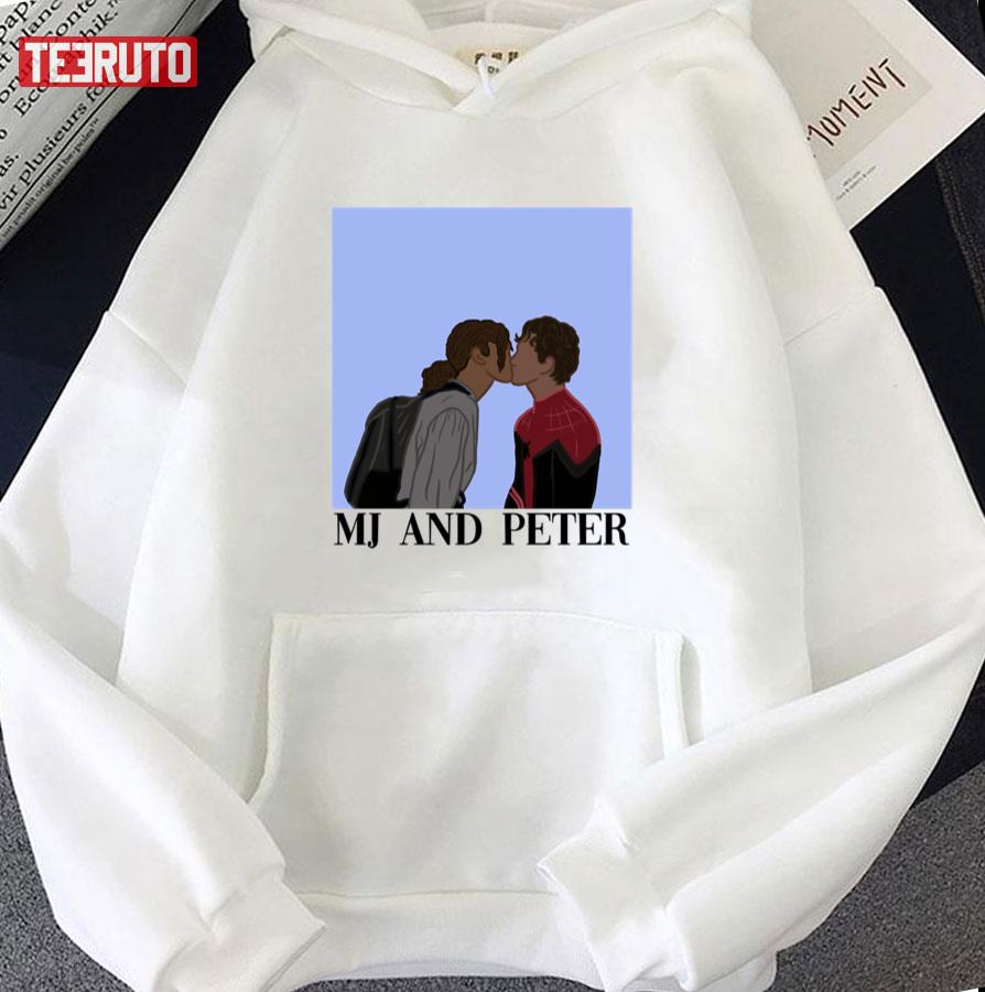 Mj And Peter Art Kissing Unisex T-Shirt