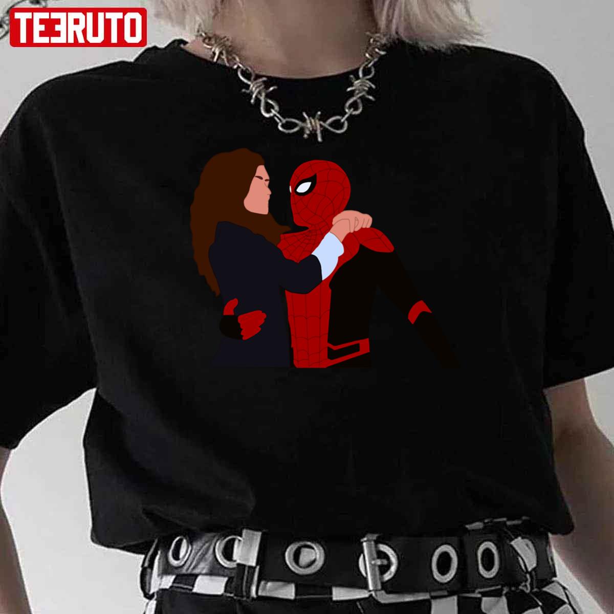 Mj And Peter Inspired Artwork Unisex T-Shirt