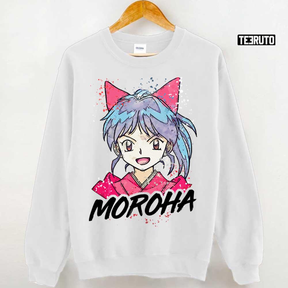 Moroha Yashahime Watercolor Inuyasha And Kagome Daugter Unisex T-Shirt ...