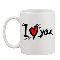 Mug Valentine I Love You Heart