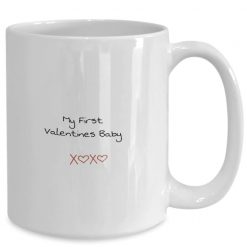 My First Valentines Baby Xoxo Valentine Mug