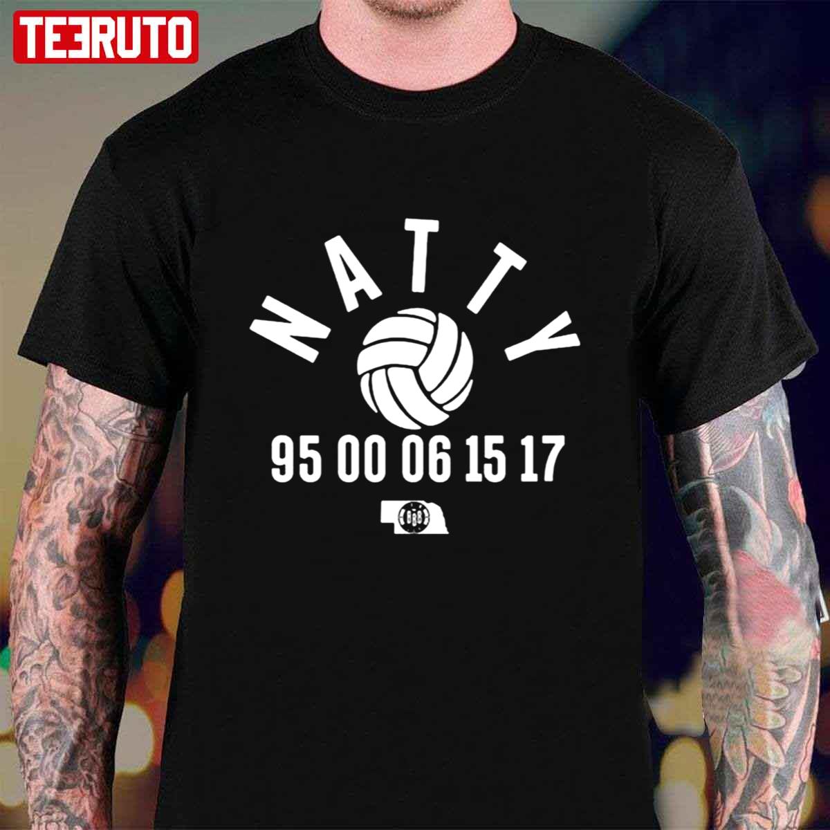 Natty Volleyball Vintage Style Unisex T-Shirt