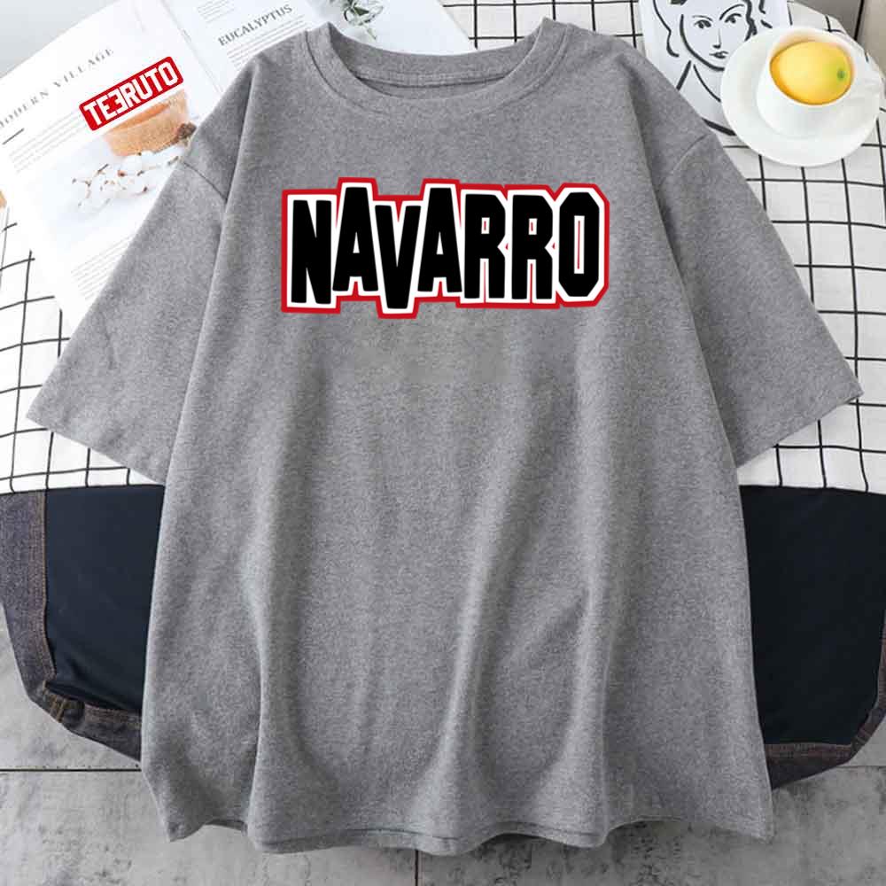 Navarro Cheer Logo Black Unisex T-Shirt
