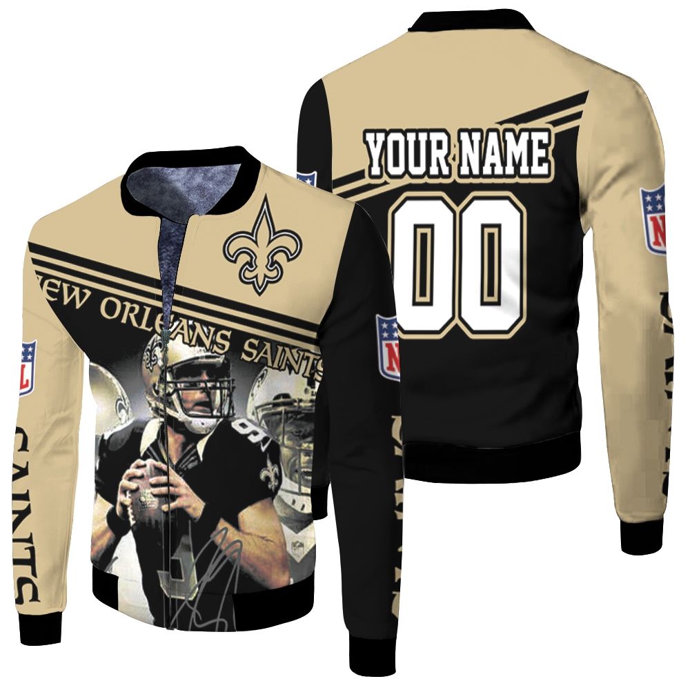 New Orleans Saints Best Players Michael Thomas Legends Nfc South Champions Great Team Personalized Fleece Bomber Jacket