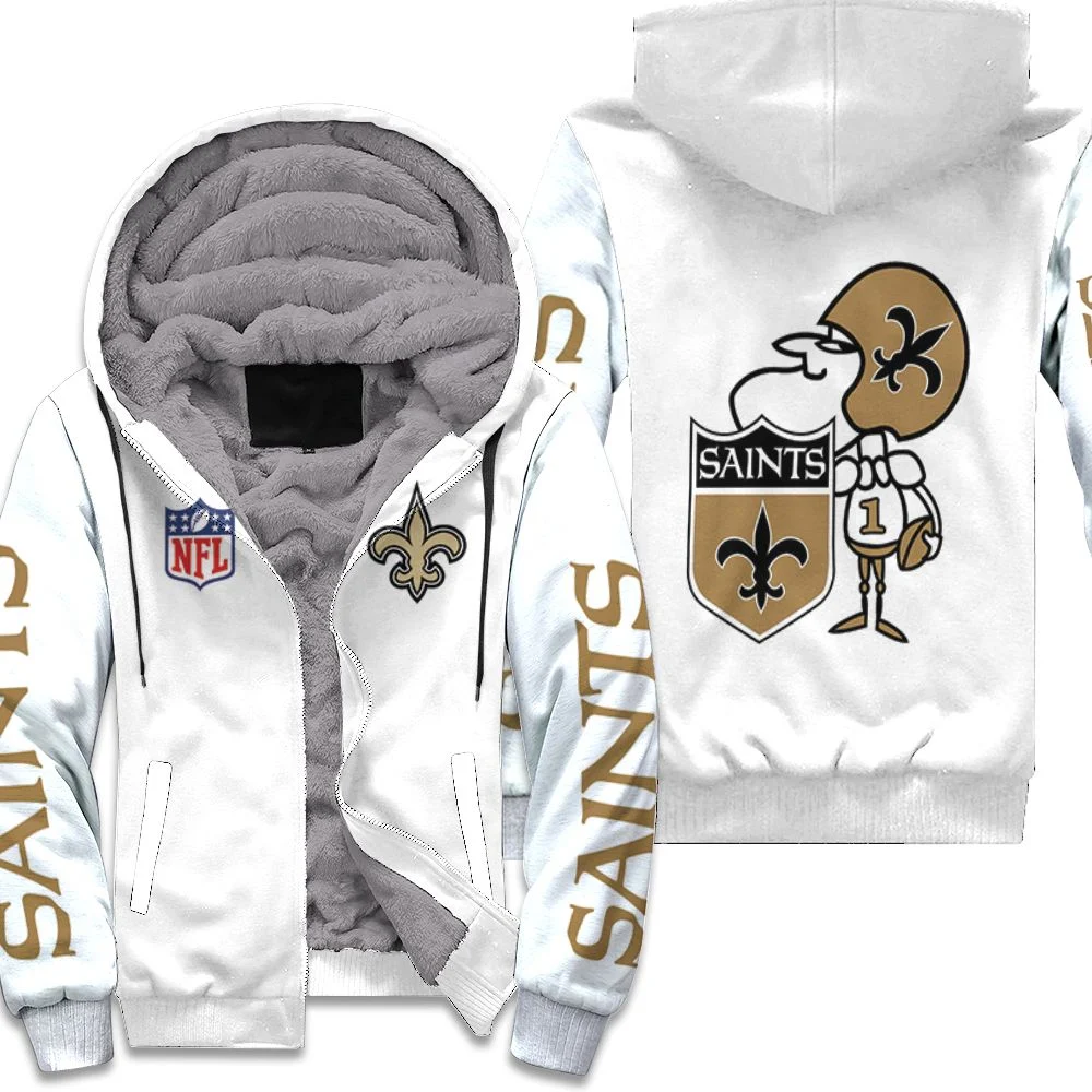 New Orleans Saints Nfl Bomber Jacket 3d T Shirt Hoodie Sweater Fleece Hoodie