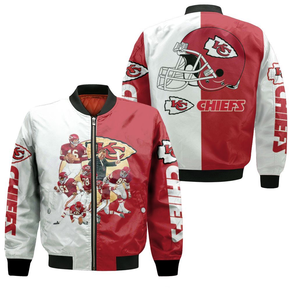 Nfl Season 2020 Kansas City Chiefs West Division Champion Great Great Football Team 3d Bomber Jacket