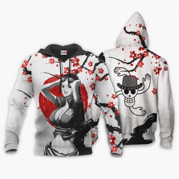 Nico Robin Cartoon One Piece Anime Manga 3d T Shirt Zip Bomber Hoodie