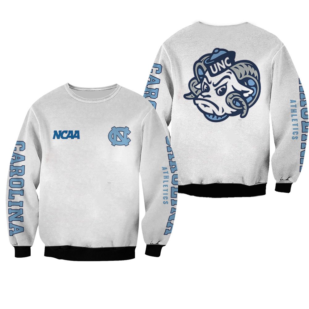 North Carolina Tar Heels Ncaa Bomber Jacket 3d T Shirt Hoodie Sweater Sweater