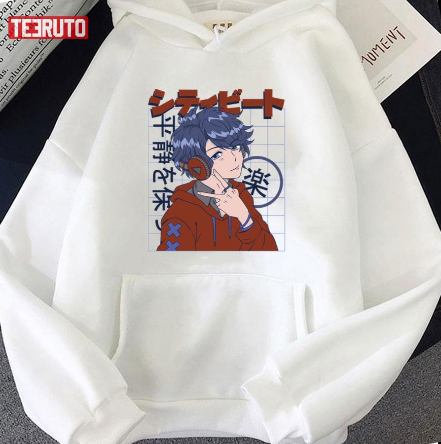 Orient Anime Boy Headphones Japanese Style Unisex T-Shirt - Teeruto