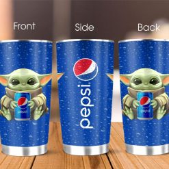 Pepsi Drink Baby Yoda 2 Gift For Lover Day Travel Tumbler