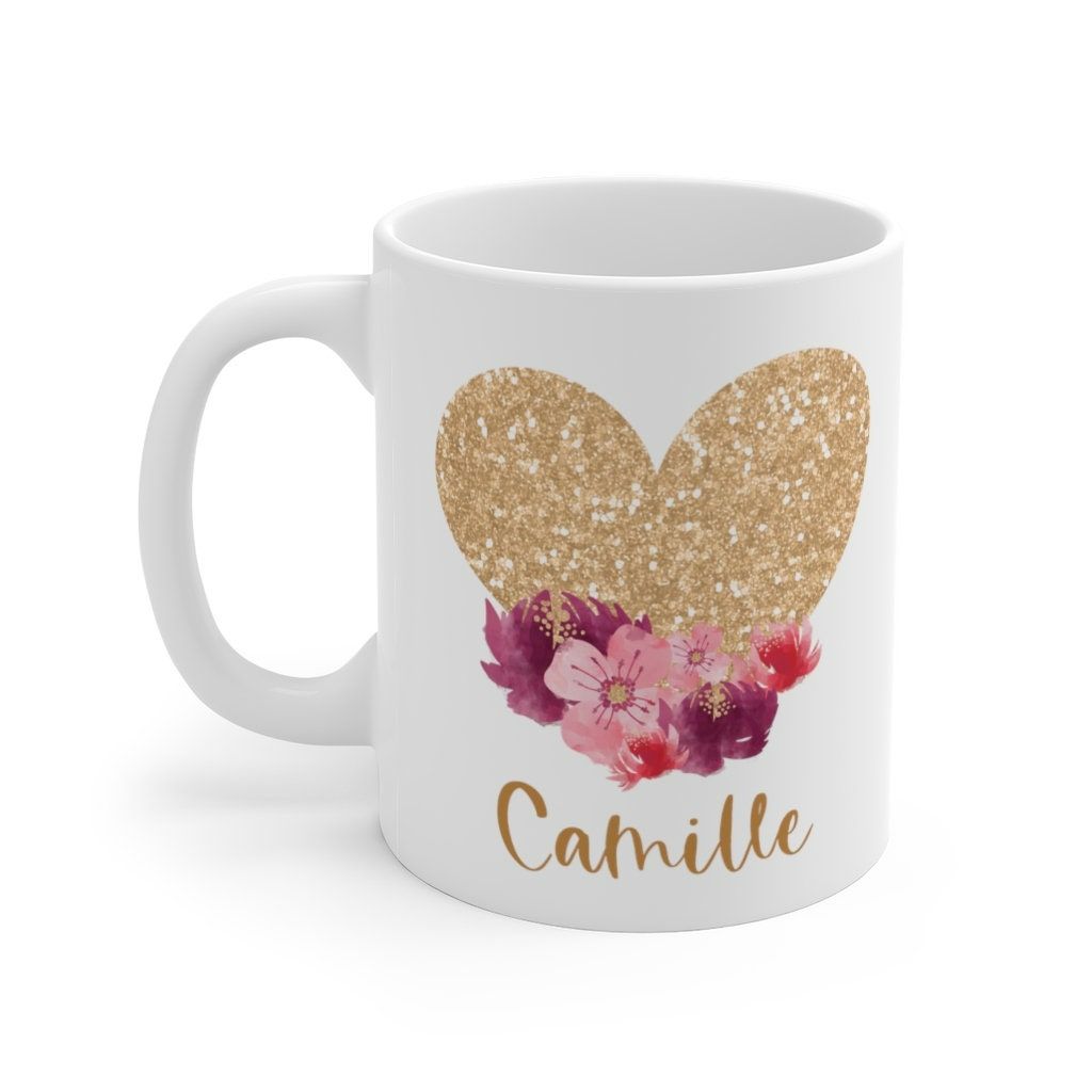 Personalized Valentine Gift Custom name Mug