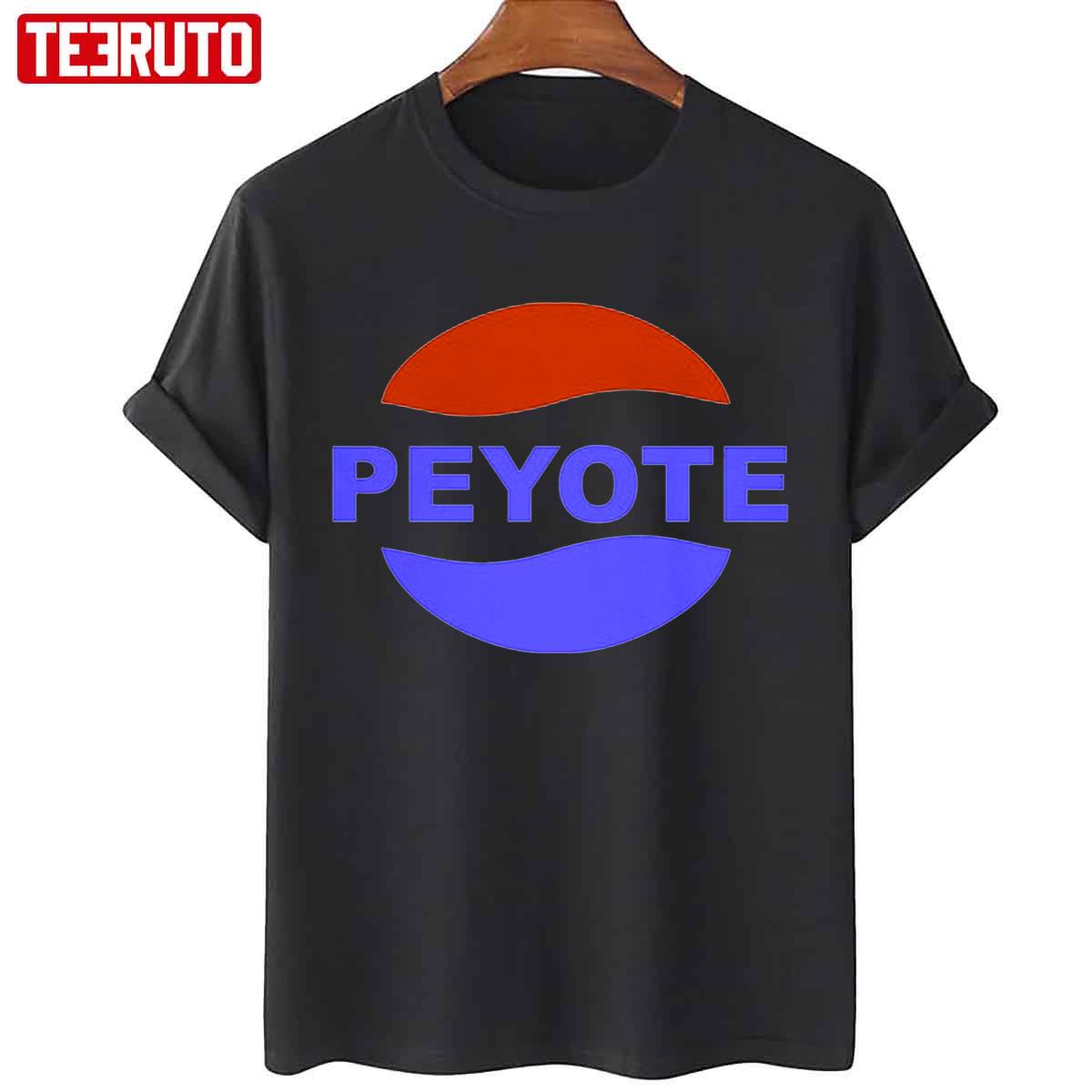 Peyote Lana Del Rey Funny Pepsi Logo Inspired Unisex T-Shirt