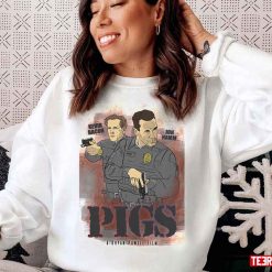 Pigs John Hamm And Kevin Bacon Unisex Sweatshirt