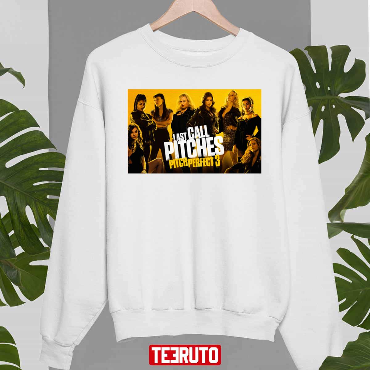 Pitch Perfect 3 Yellow Movie Poster Unisex Sweatshirt