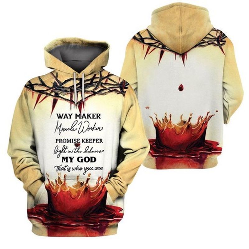 Precept Jesus All Over Printed 3d Hoodie