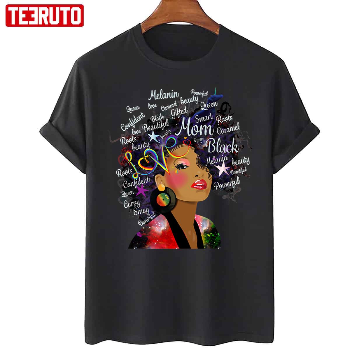 Pride Black History Month Afro Girl Unisex T-Shirt Unisex T-Shirt