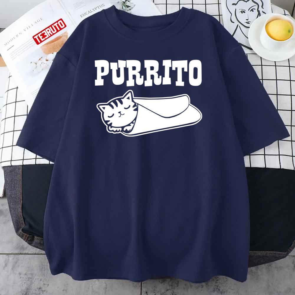 Purrito Burrito Cat Kitten Unisex Sweatshirt