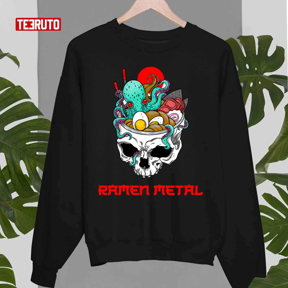 Ramen Metal Noodles Parody Unisex Sweatshirt