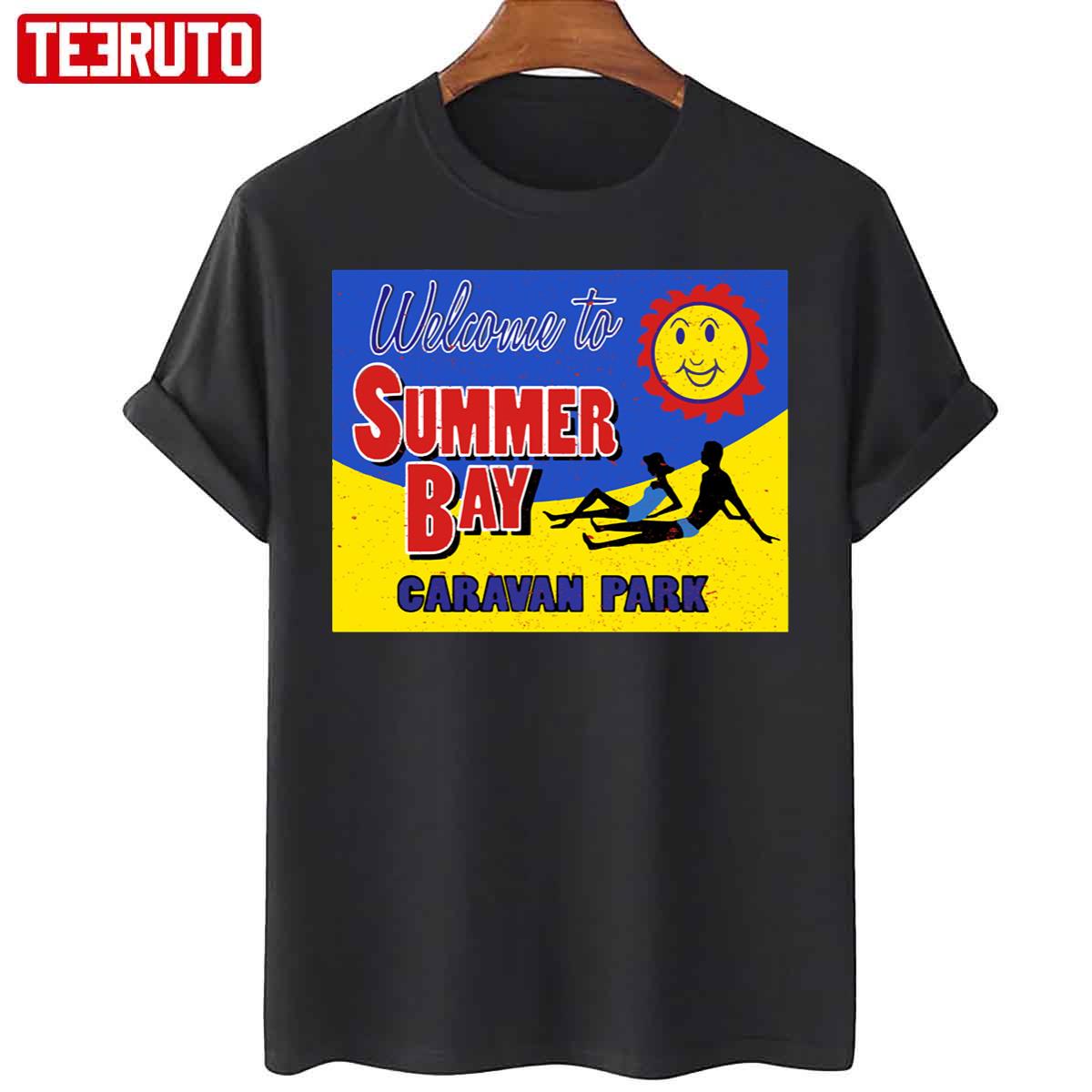 Retro Home And Away Summer Bay Caravan Park Unisex T-Shirt