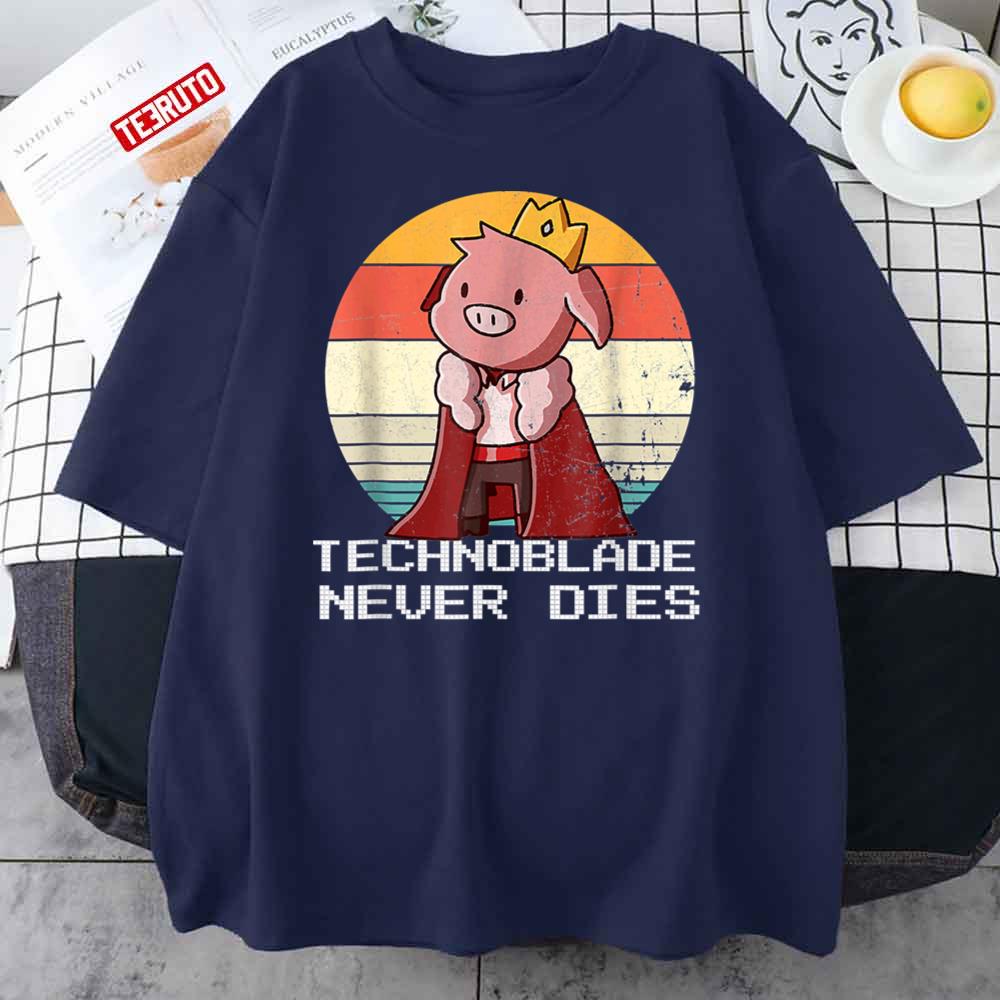 Technoblade Never Dies Retro Art Unisex T-Shirt – Teepital – Everyday New  Aesthetic Designs