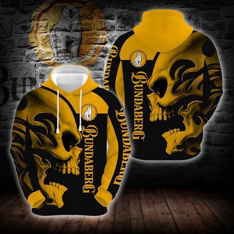 Rum Bundaberg Lovers Skull 3d Hoodie