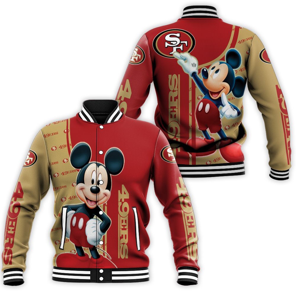 San Francisco 49ers Fan 3d Baseball Jacket