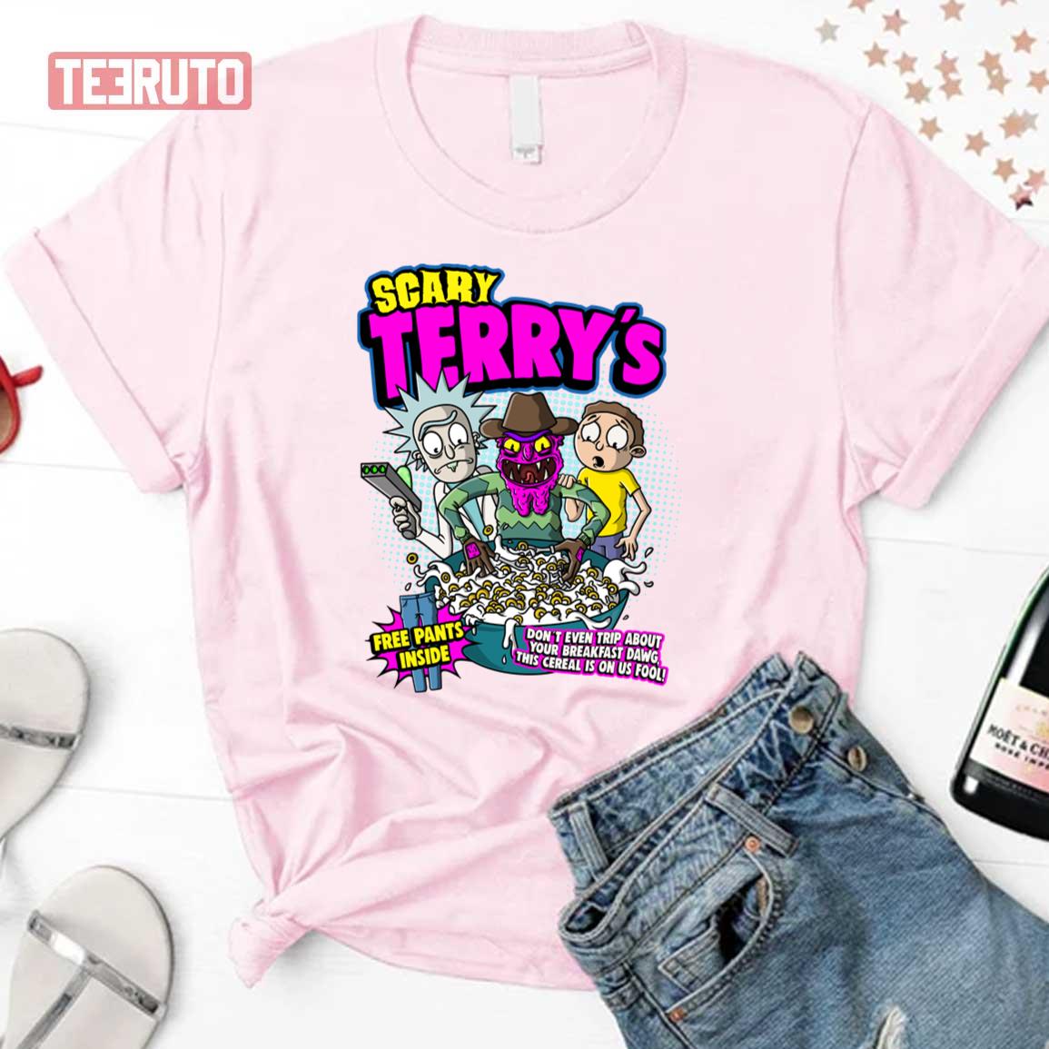 Scary Terry´s Rick And Morty Unisex T-Shirt