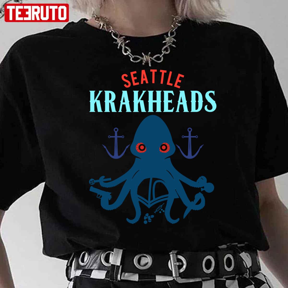 Seattle Krakheads Release The Kraken Unisex T-Shirt